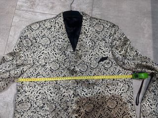 Chaqueta Larga Hombre Estampada