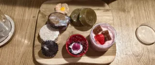 Champúes, geles, jabones, sólidos, líquidos, batid