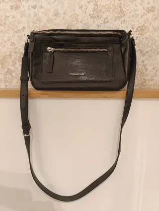 Bolso bandolera Paco Martínez negro