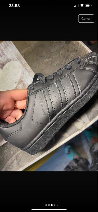 Adidas Superstar Negras Talla [Talla]