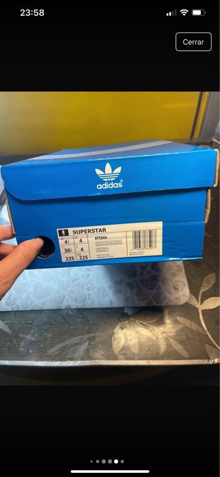 Adidas Superstar Negras Talla [Talla]