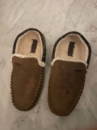 Zapatillas Barbour Marrones Forradas