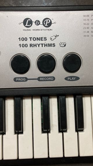 Teclado Electrónico Juguettos 100 Tonos