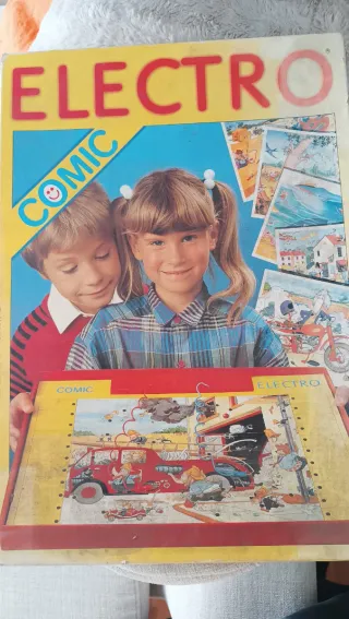 Juego Vintage Comic Electro