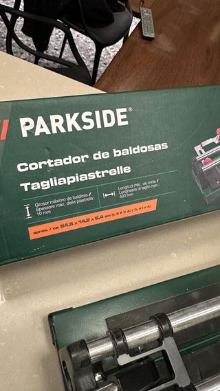Cortador Baldosas Parkside Lidl 400mm