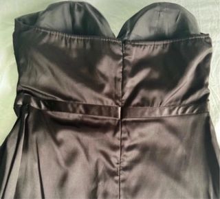 Vestido de gala negro