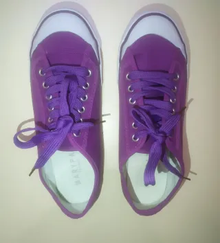 Oferta 2 Zapatillas rosa y violeta mujer Marypaz.