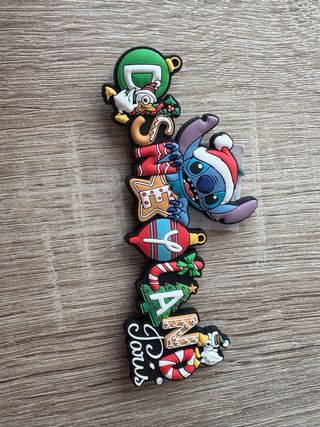 Imán Disneyland París Navidad Stitch