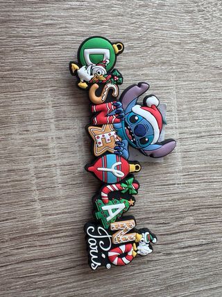 Imán Disneyland París Navidad Stitch