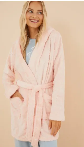 Bata Woman'secret Rosa Talla Única