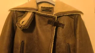 Giubbotto donna montone beige/marrone