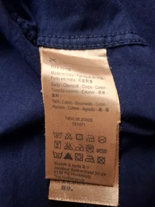 Camisa azul estampada Scotch & Soda