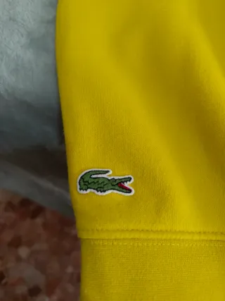 Sudadera Lacoste Amarilla