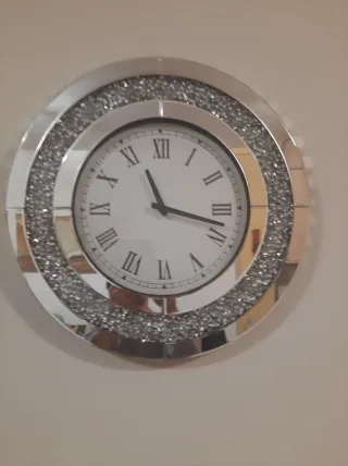 Reloj de pared espejo decorativo