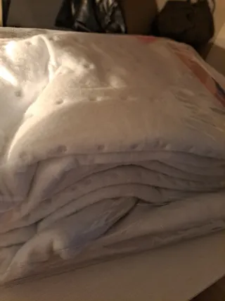 Manta eléctrica de poliéster