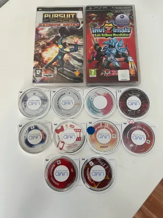 Lote di 10 UMD per PSP