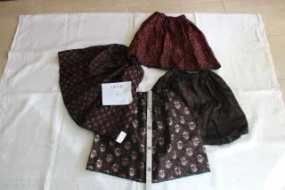 Falda regional o para disfraz para niña o señora