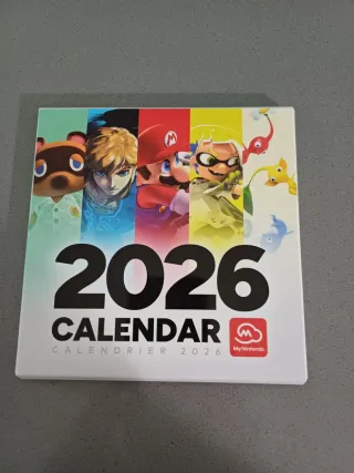 Calendario 2026 My Nintendo