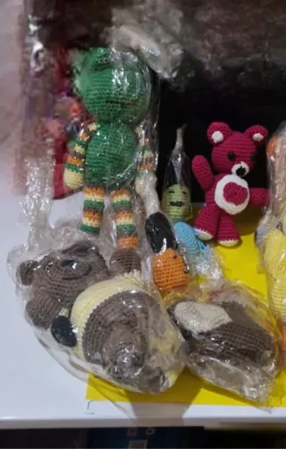 Lote 35 Artículos Ganchillo Crochet Hechos a Mano