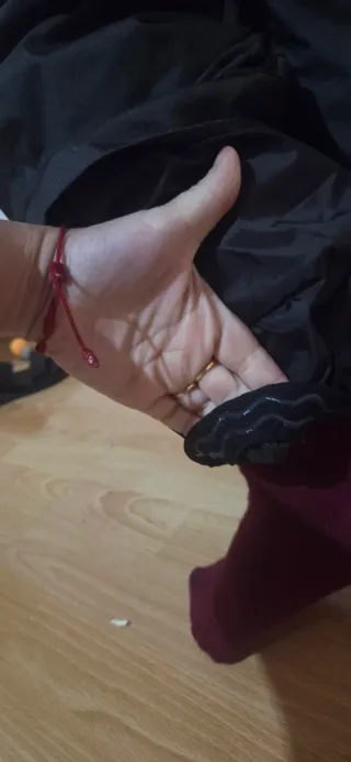 Pantalones de nieve niña blancos y negros