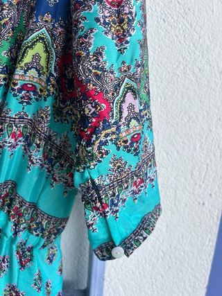 Vestido largo estampado verano talla única