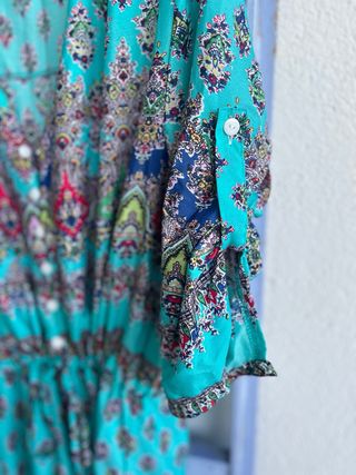 Vestido largo estampado verano talla única