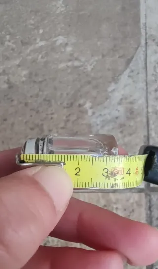 MINI SALERO Ó PIMENTERO DE CRISTAL TALLADO