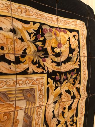 Pañuelo Seda Loewe de la serie cerámica de Sevilla