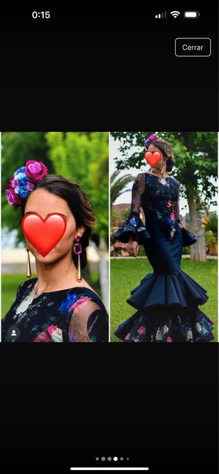 Vestido Flamenca Negro