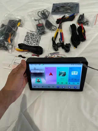 Pantalla de Fiat Ducato 2016-2023 con cámara 360