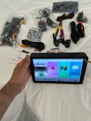 Pantalla de Fiat Ducato 2016-2023 con cámara 360