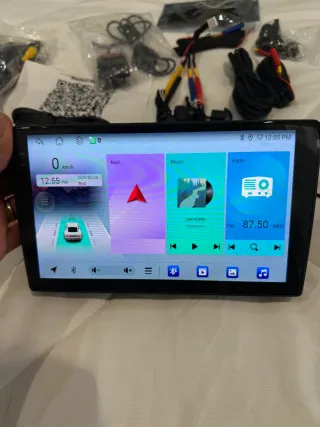 Pantalla de Fiat Ducato 2016-2023 con cámara 360