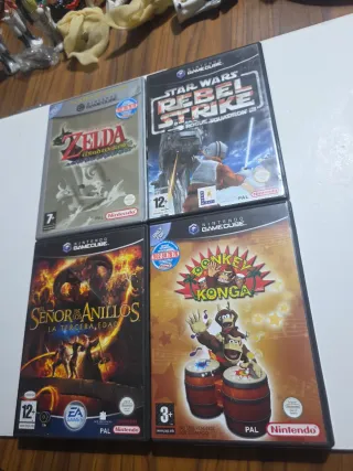 Lote 4 Juegos Nintendo GameCube