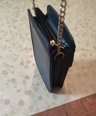 Bolso bandolera negro mujer.