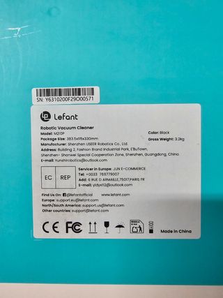 Robot Aspirador Lefant 210P
