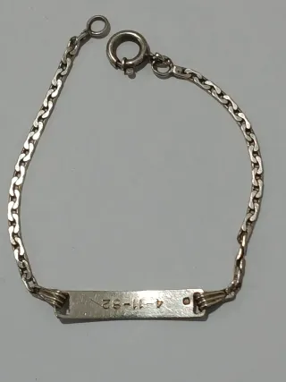 Pulseira Prata 925 Vintage