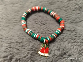 Pulsera Navideña con Colgante