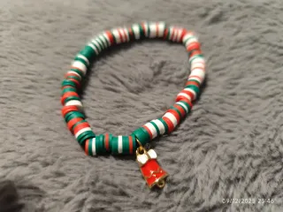Pulsera Navideña con Colgante