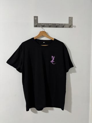 Camiseta Negra Shein Talla M