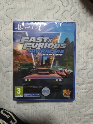 Juego PS4 Fast & Furious Spy Racers Sellado