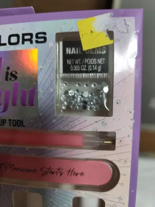 L.A. COLORS Set Manicura Francesa 8 Piezas