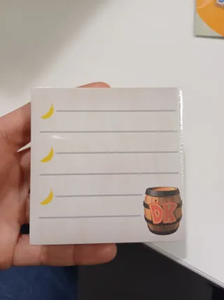 Bloc de notas Donkey Kong Nintendo