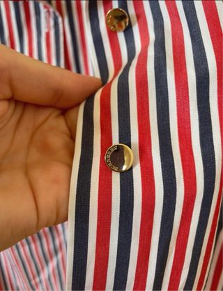 Camisa Burberry Rayas Niño