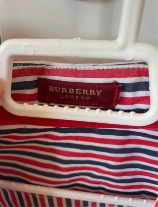 Camisa Burberry Rayas Niño