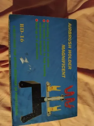 Soporte Doble para Aerógrafo