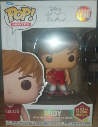 Funko Pop Troy Bolton # 1368 High School Musical