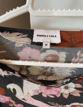 Blusa Bimba y Lola Estampada Vintage