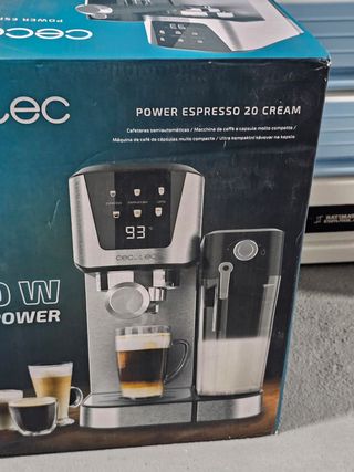 Cafetera Cecotec Power Espresso 20 Cream