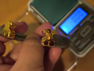 Pulsera Tous Oso oro y acero