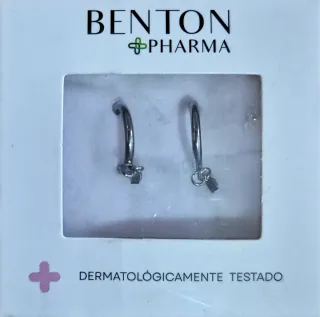 Pendientes Benton Pharma Hipoalergénicos